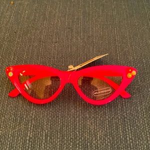 Change your shades hot pink cat eye shades
